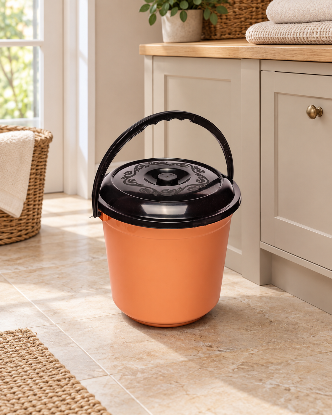 BUCKET 3 (B101-3) styled in everyday use