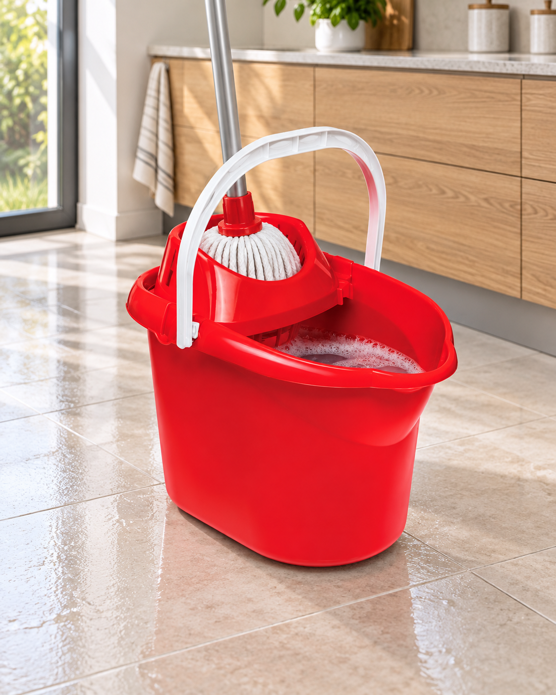CLEANING BUCKET 12L (B124-1) styled in everyday use