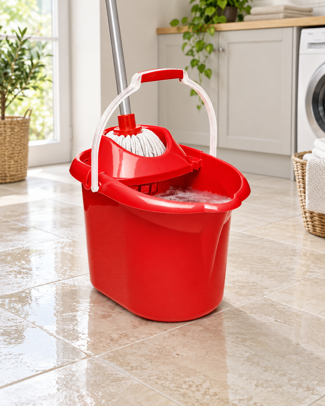 CLEANING BUCKET 16L (B124-2) styled in everyday use