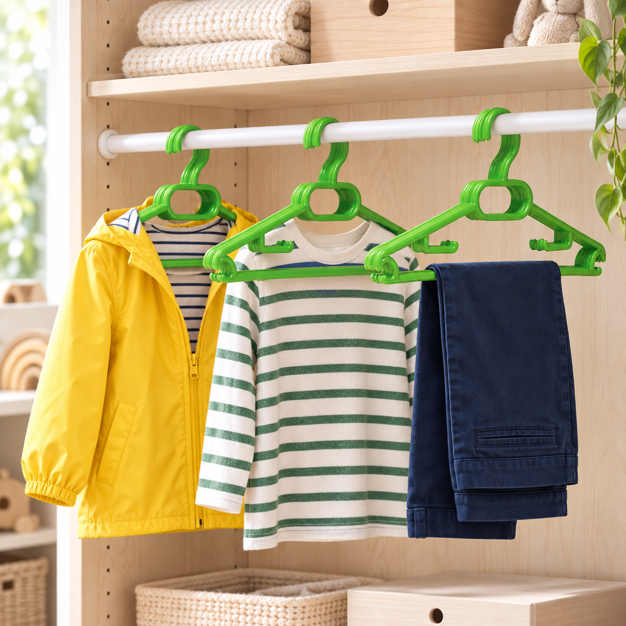 HANGER (B158) styled in everyday use