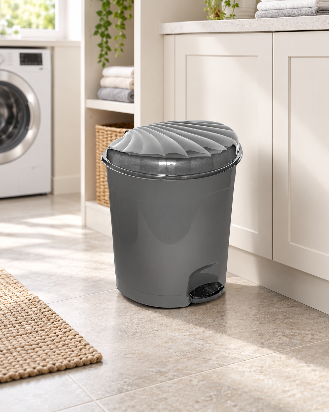 PEDDAL DUSTBIN 2 (B173-2) styled in everyday use