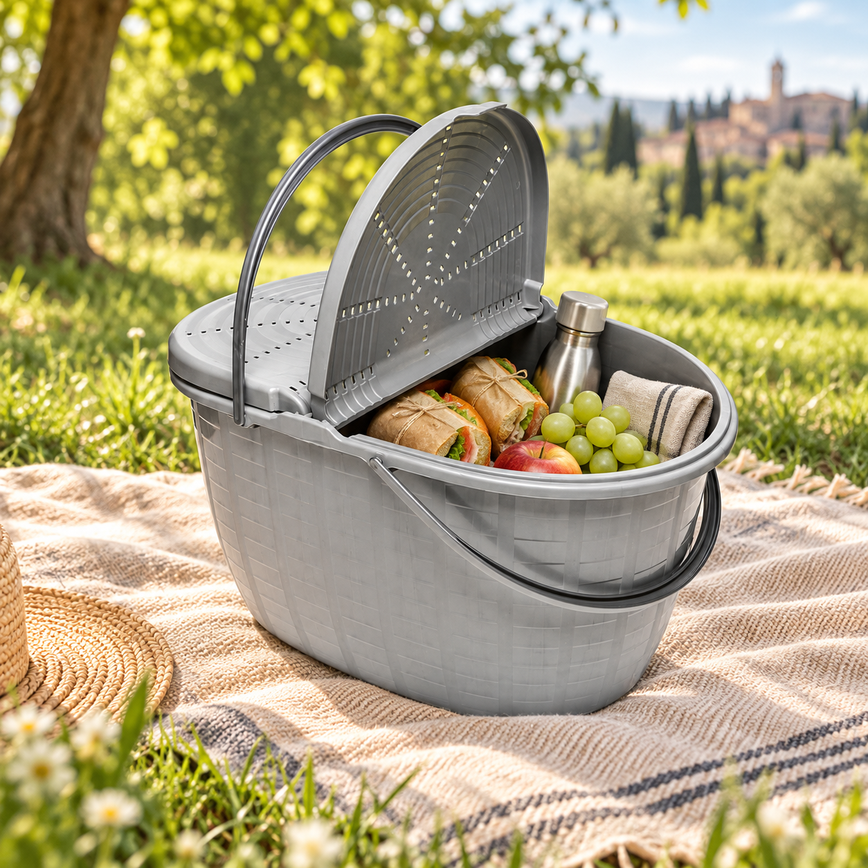 BURDEM PICNIC BAG in real-life use