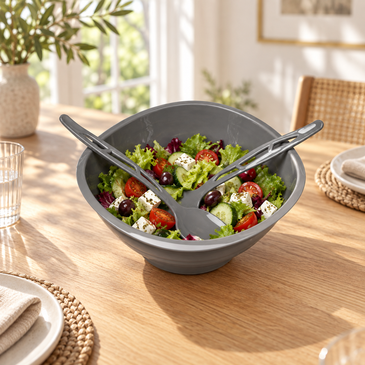 BURDEM SALAD BOWL in real-life use